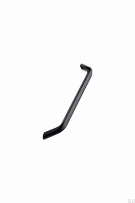 Tirador para mueble rectangular Space 192 Aluminio Negro