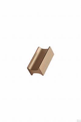 Pomo para muebles Track 32 Aluminio Oro Cepillado