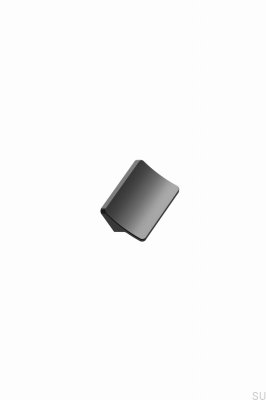 Tirador para mueble alargado Ciel 32, aluminio, negro mate
