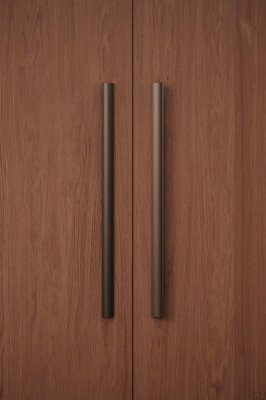 Tirador para muebles Ciel 160/544 Aluminio Marrón Mate