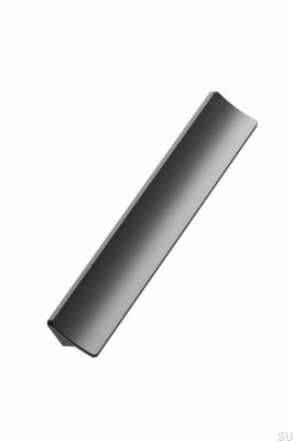 Tirador para muebles Ciel 160/544 de aluminio negro mate