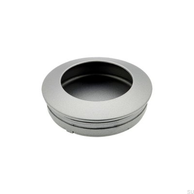 Tap 40 Tirador para mueble empotrado de metal plateado