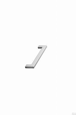 Tirador para mueble alargado Plano 128 Metal Plata