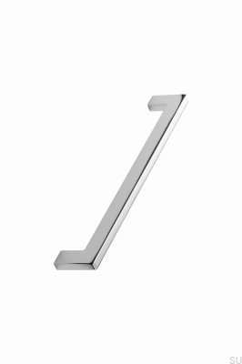 Tirador alargado para mueble Plano 192 Metal Cromo Plata