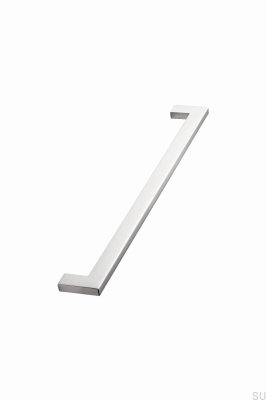 Tirador para mueble alargado Plano 256 Metal Plata
