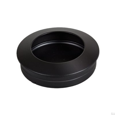 Tirador para mueble empotrable Tap 60 Black metal