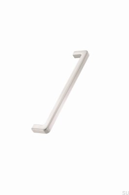 Mango 192 Tirador alargado para muebles de metal plateado