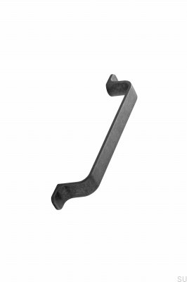 Tirador para mueble alargado Rio 256, gris metalizado