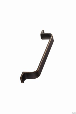 Tirador para mueble alargado Rio 256, metal, bronce antiguo