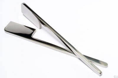 Tirador para mueble Soft Cut 300 Plata, Acero, Pulido