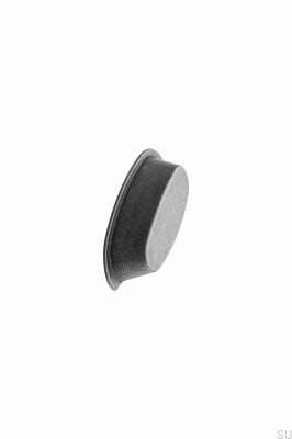 Tirador para mueble alargado Pharma 64, gris metalizado