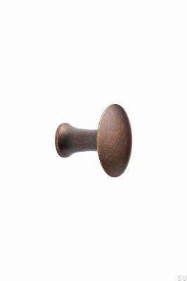 Pomo para muebles Castle 37,8 Metal Bronce Antiguo