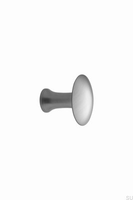 Pomo para muebles Castle 37,8 plateado