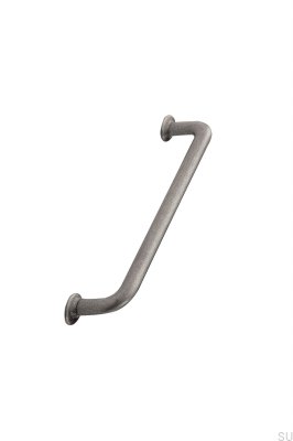 Tirador alargado para muebles de metal gris antiguo U-Turn 160