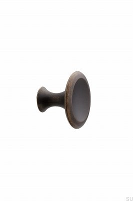Pomo para mueble Bell 42 Metal Bronce Antiguo