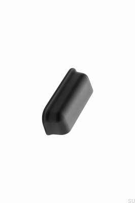 Tirador para muebles Port 96 Shell Metal Negro Mate