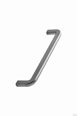 Tirador para mueble alargado Compact 160 Metal Antracita Cepillado