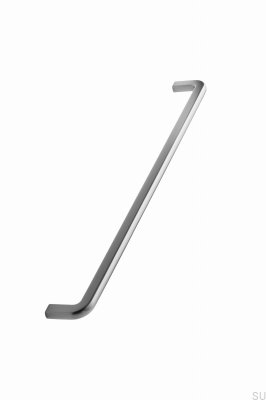 Tirador para mueble alargado Compact 320 Metal Antracita Cepillado