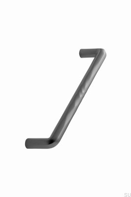 Tirador alargado para muebles Shuffle 160 de metal antracita cepillado