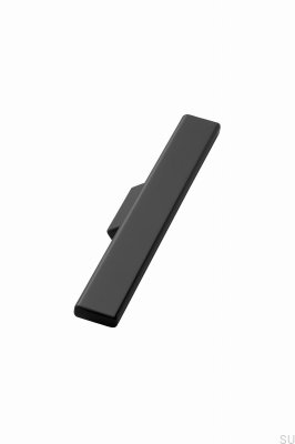 Tirador para mueble alargado Hammer 32, metal, negro mate