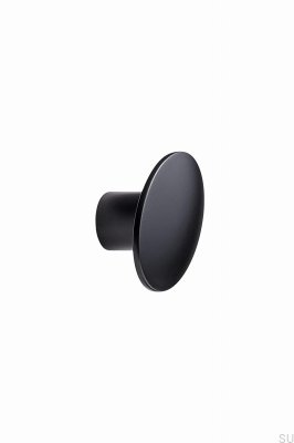 Pomo para mueble Dome W/O-Ring 49.8 Metal, Negro Mate