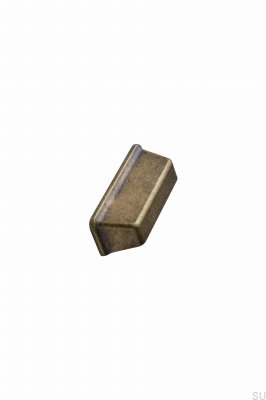 Tirador para muebles de concha de oro antiguo de metal Equester Cup 64