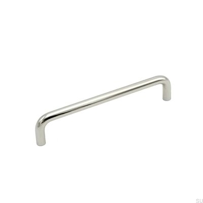 Tirador para mueble longitudinal Bolmen 128 Latón niquelado