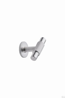 Perilla para muebles de metal plateado T-Bar Manor T 54