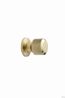 Perilla para muebles de metal dorado Manor Round 30