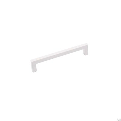 Tirador para mueble rectangular 0143128 Blanco mate