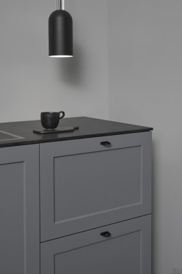 Pomo para muebles D-Lite 32 Metal Negro Mate