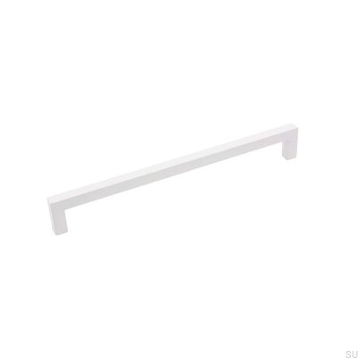 Tirador para mueble oblongo 0143 192 Blanco mate