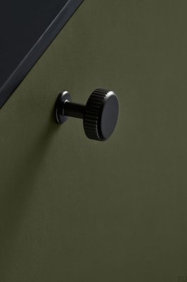 Pomo para muebles Villa Round 30 Metal Gun-Metal