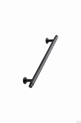 Tirador para mueble rectangular Villa 192 Gun-Metal