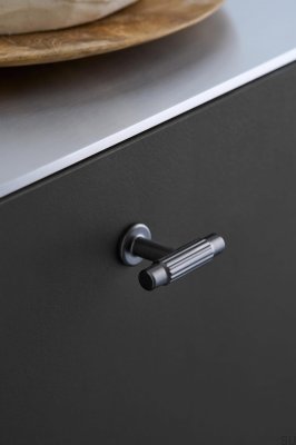 Pomo para mueble Villa T 50 Metal Gun-Metal