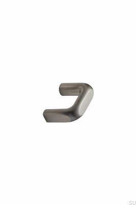 Perilla para muebles plateada de metal Unify 32