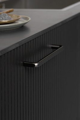 Tirador para mueble oblongo Unify 320 Gun-Metal