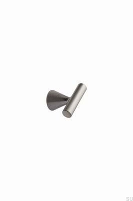 Perilla para muebles de metal plateado T-Bar Delta 23.5
