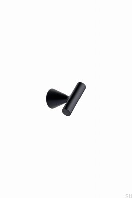 Perilla para muebles de metal T-Bar Delta 23.5 en color negro mate