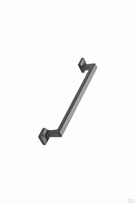 Tirador para mueble rectangular Heritage 160 Gun-Metal