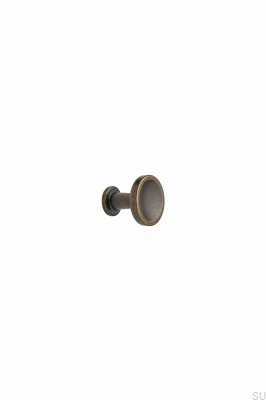 Pomo para muebles Chateau 30 de metal, bronce antiguo