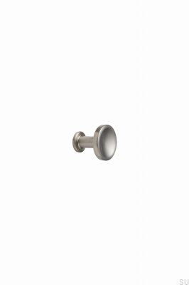 Perilla para muebles de metal plateado Chateau 30