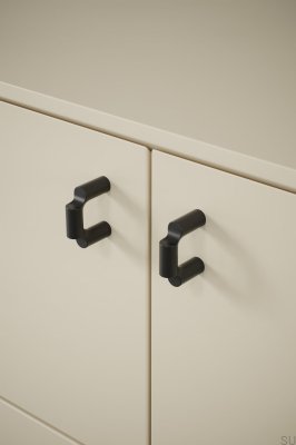 Pomo para mueble Break 32 Metal Negro Mate