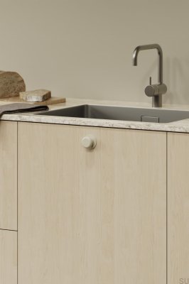 Pomo para mueble Colette 16 Metal Beige