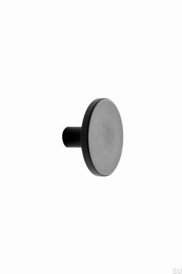 Pomo para muebles Plato OceanIX 42.1 de plástico negro