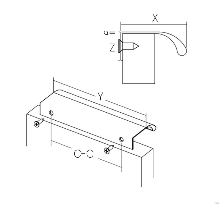 419720350-91-1--Uchwyt-meblowy-krawędziowy-Edge-Straight-2x160-Aluminiowy-Antracyt-Szczotkowany_2