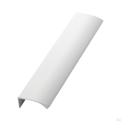 Edge Straight 200 Furniture Edge Tirador para muebles Aluminio Blanco