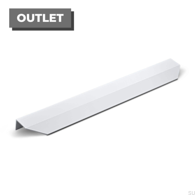 Tirador para mueble Edge Modena 300 Metal Blanco Mate