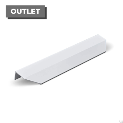 Tirador para mueble Edge Modena 200 Metal Blanco Mate
