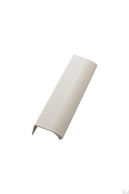 Tirador para muebles Edge Straight 40 Edge Aluminio Blanco